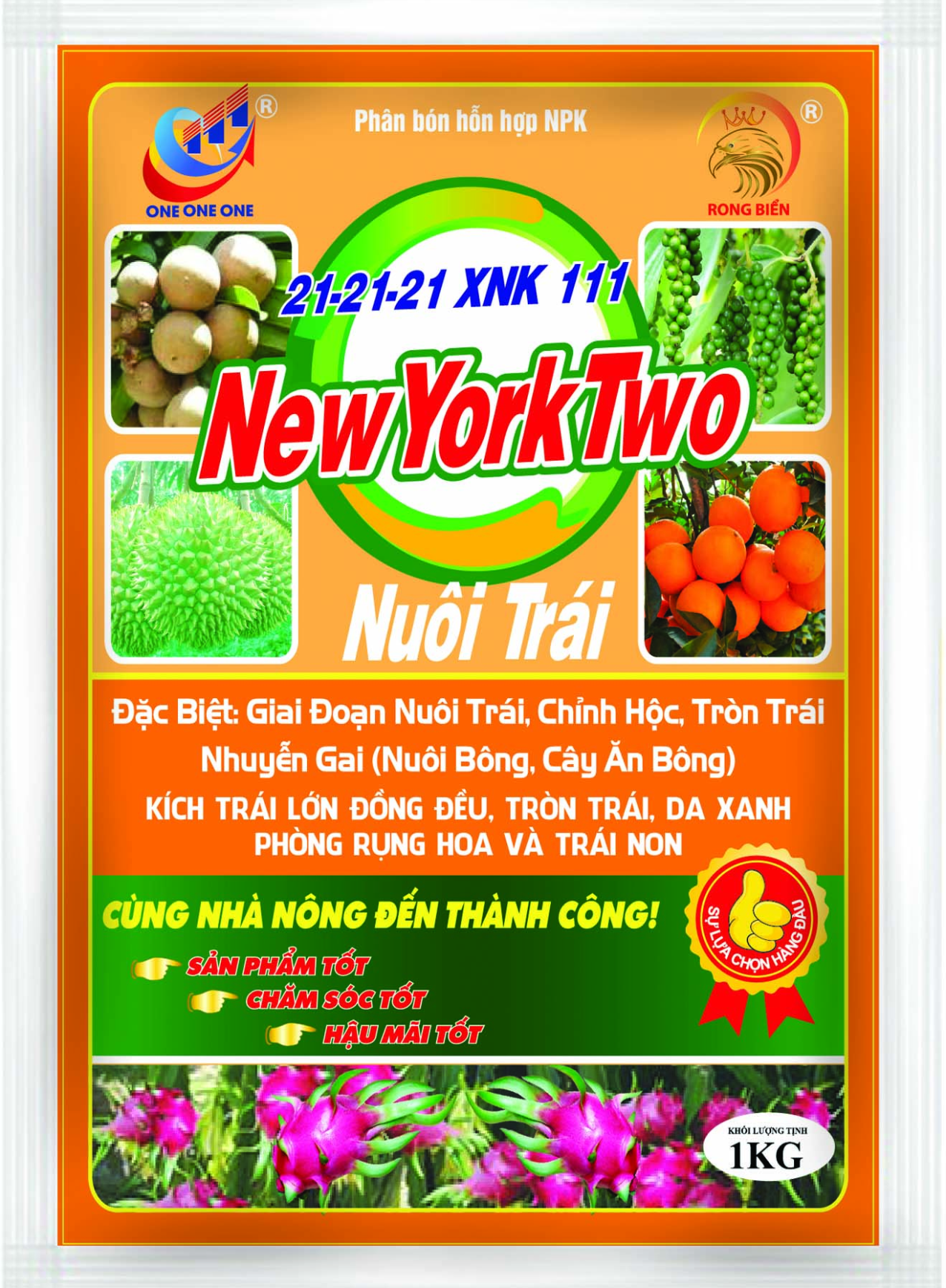 Túi 21-21-21 XNK 111 NewYorkTwo Nuôi Trái 1KG