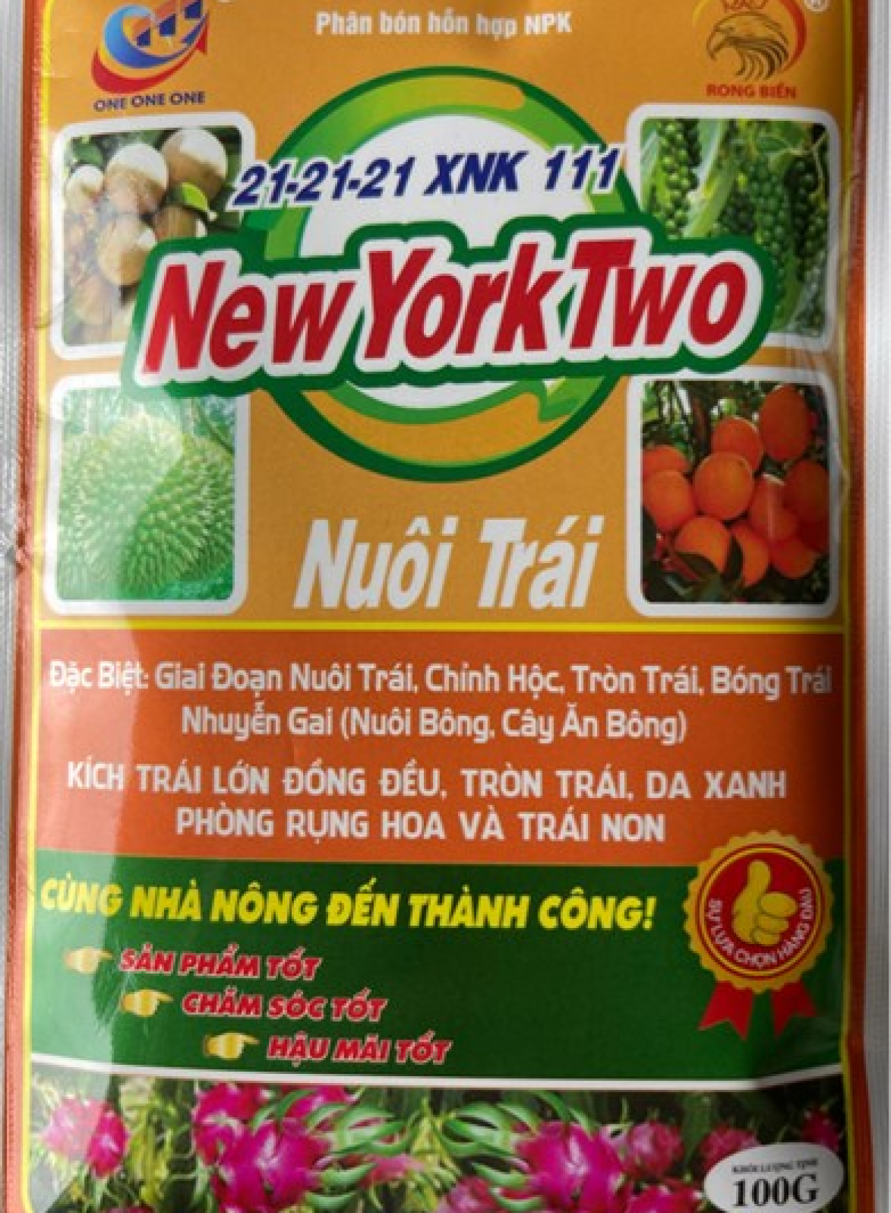 21-21-21 XNK 111 NewYorkTwo Nuôi Trái 100Gr