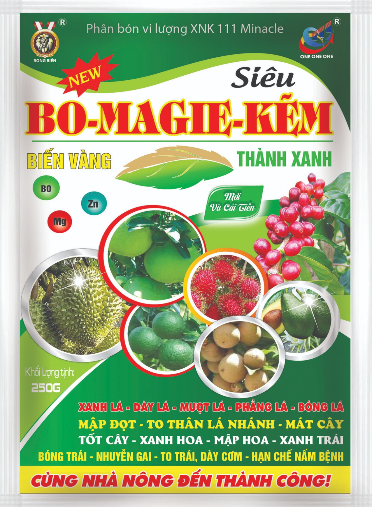 Bo-Magie-Kẽm Xanh lá - Mập đọt - Tốt cây 100Gr