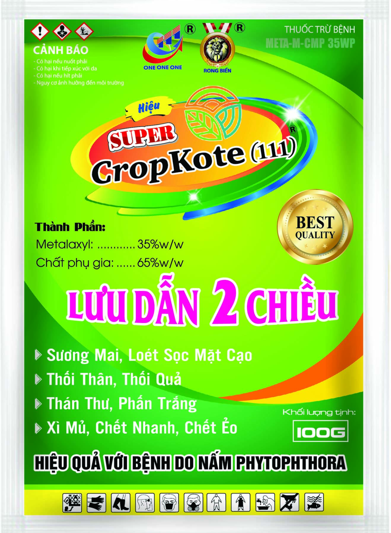 SUPER CROPKOTE 111  LƯU DẪN 2 CHIỀU CỰC MẠNH