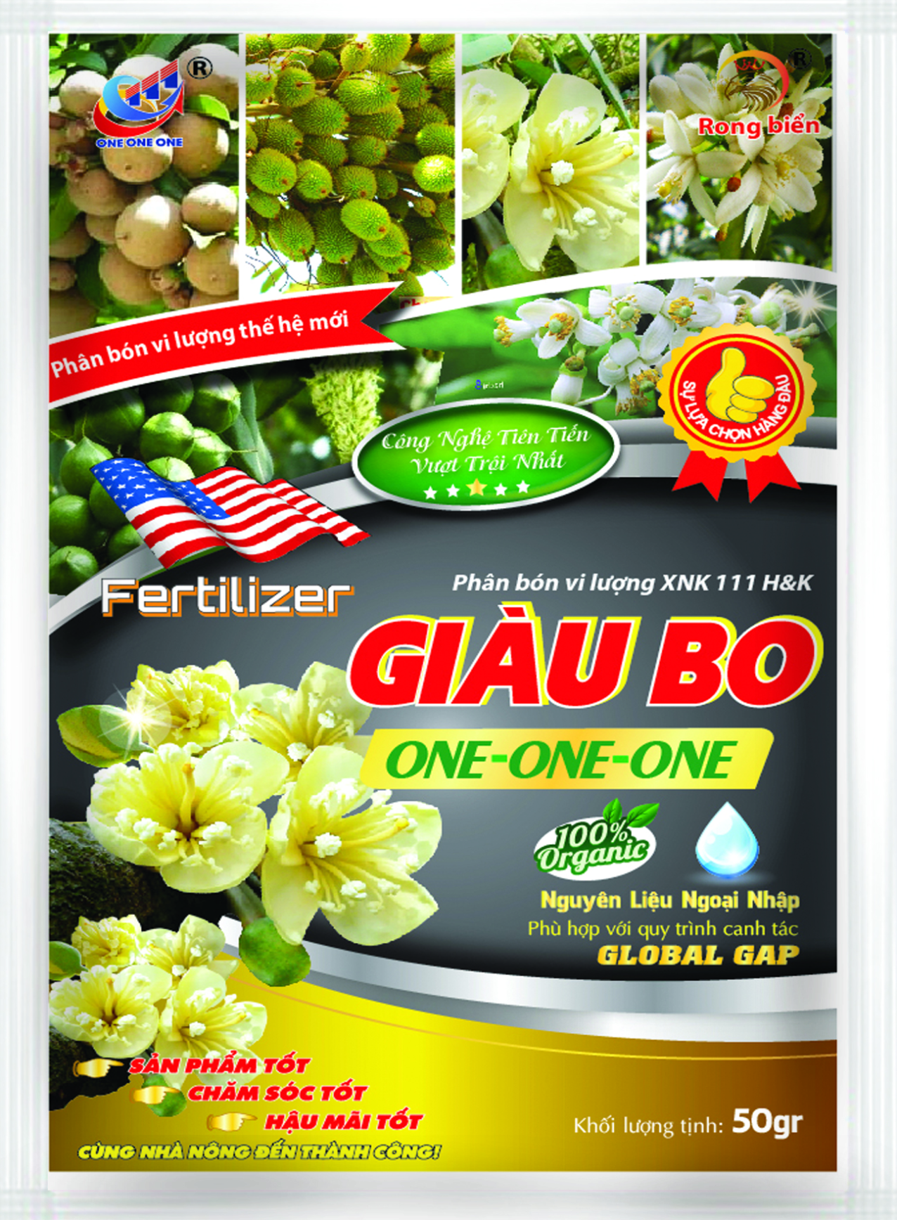 Giàu Bo One-One-One 50Gr