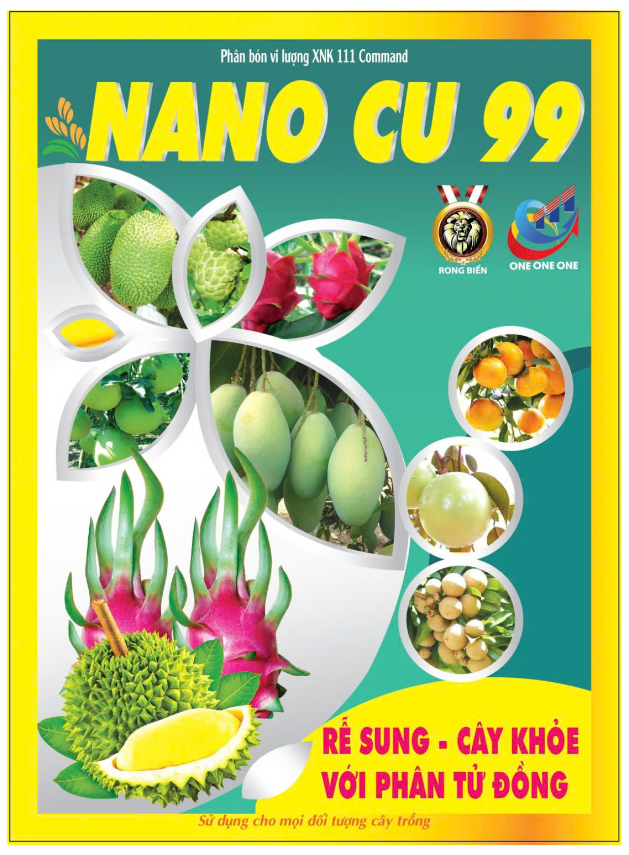 NANO CU 99 Bổ sung cây khỏe với phân tử Đồng 0,5KG