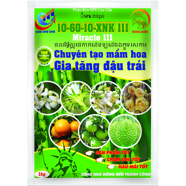 10-60-10 XNK 111 Chuyên Gia Tạo Mầm - Gia Tăng Đậu Trái 567Gr