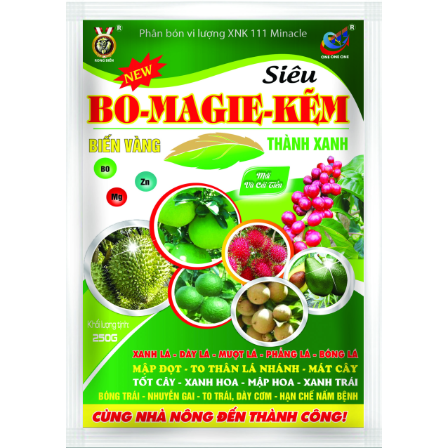 Bo-Magie-Kẽm Xanh lá - Mập đọt - Tốt cây 100Gr