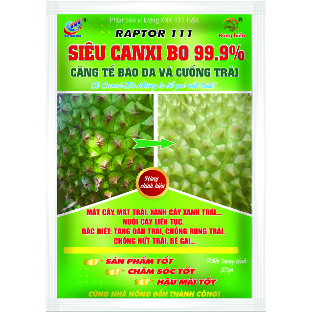 Siêu Canxi BO 99.9% Tăng Tế Bào Da và Cuống Trái 250Gr