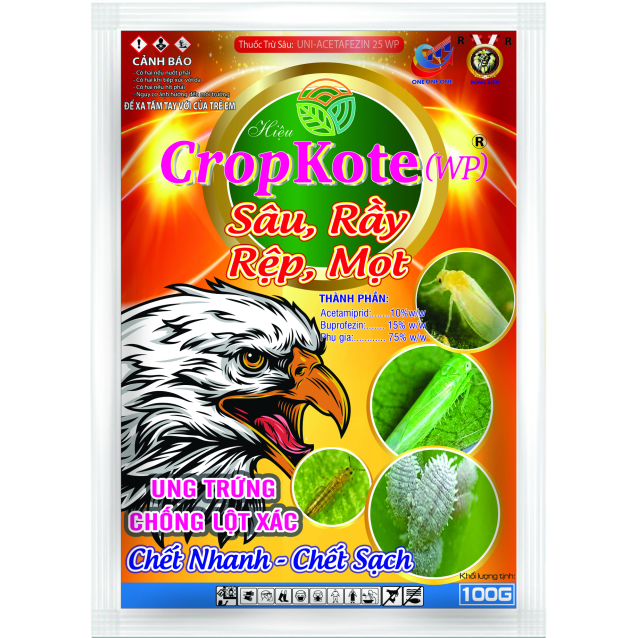 CROPKOTE RẦY NÂU, SÂU, RỆP, MỌT, UNG TRỨNG, CHỐNG LỘT XÁC