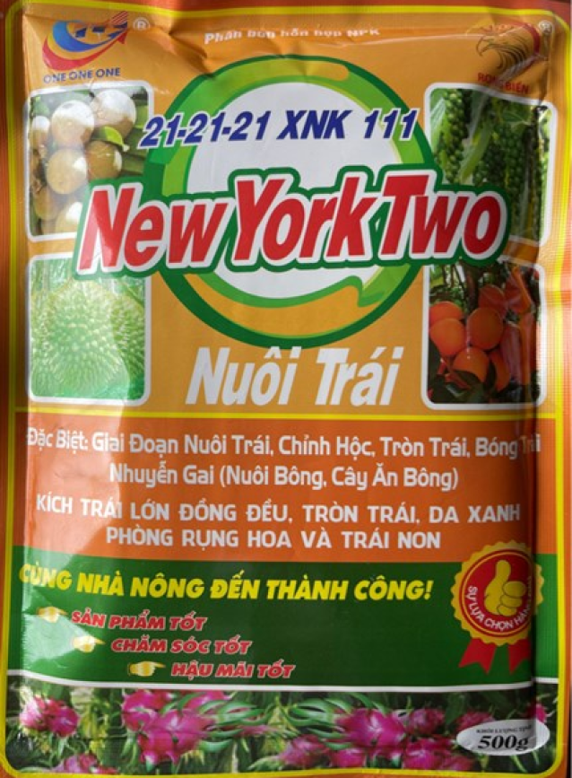 21-21-21 XNK 111 NewYorkTwo Nuôi Trái 500Gr